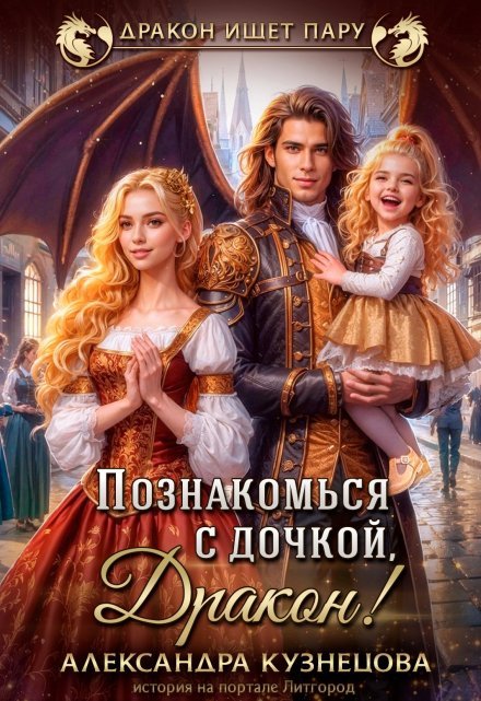 «Познакомься с дочкой, дракон!»  Александра М Кузнецова читать онлайн полностью